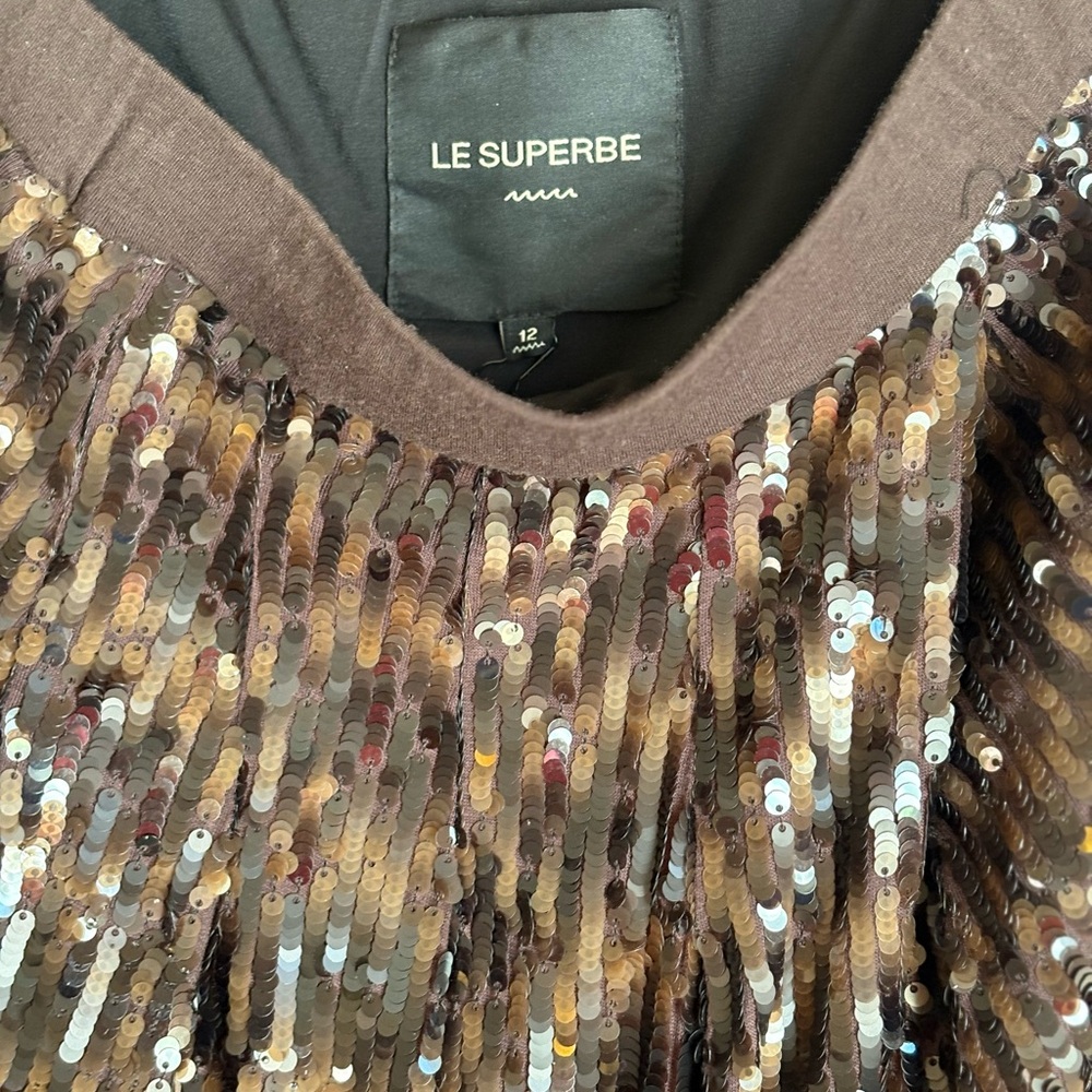 Le Superbe Sequin Skirt
